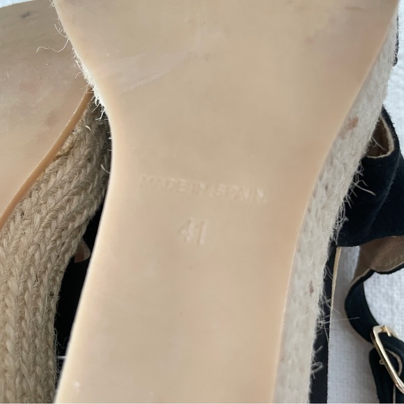 RETAIL $335 Cordani Made in Italy Espadrille Wedge Sandals, Size 41 - Picture 13 of 16